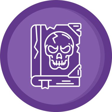 Bir kitabın vektör illüstrasyonu