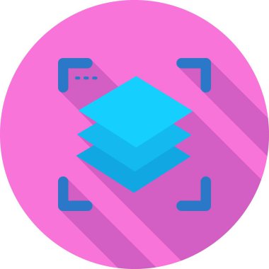 Bir hediye kutusunun vektör illüstrasyonu