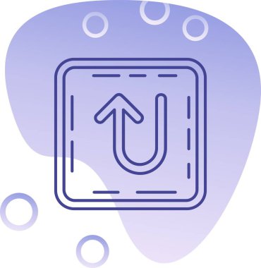 Benzersiz Klima Kabartma Vektör Simgesi