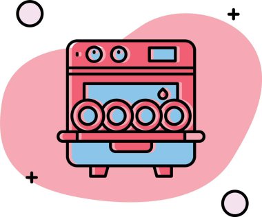 vektör makine simgesi