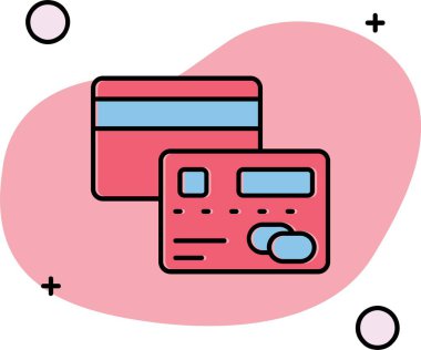 Web ve uygulama için vektör simgesi - düz biçim