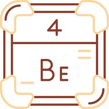 b b simgesinin vektör illüstrasyonu