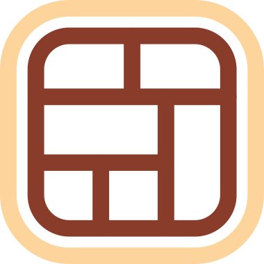 Modern b 'nin vektör illüstrasyonu eksik simgesi