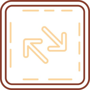 Çizim yolu simgesi, basit biçim