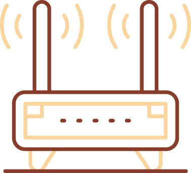 Radyo. Web simgesi basit illüstrasyon