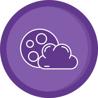 vektör Bulut simgesi illüstrasyonu