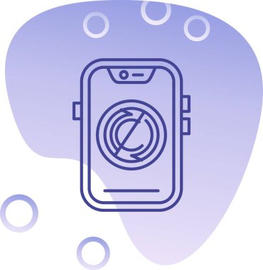 vektör telefon web simgesi