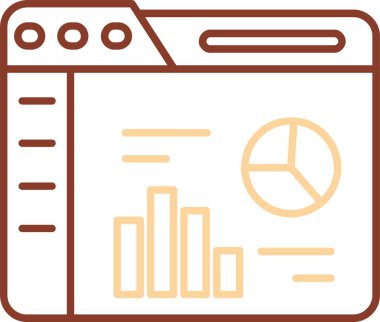 İş çizelgesi. Web simgesi