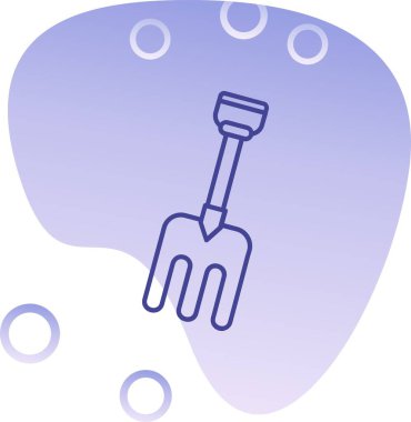 Modern simgenin vektör illüstrasyonu