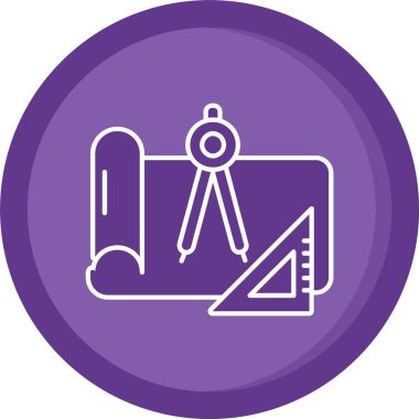 vektör pusula resimlemesi