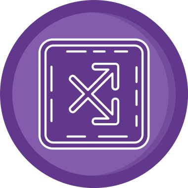 Çizim yolu simgesi, basit biçim