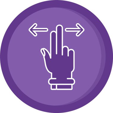 parmak dokunuşu simgesi, özet biçimi