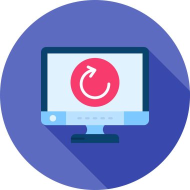 Vektör illüstrasyon simgesi, web simgesi