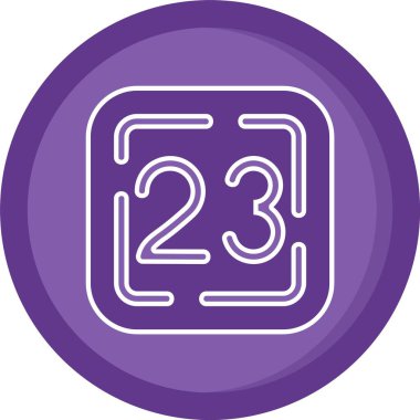 vektör Takvimi Simgesi illüstrasyonu