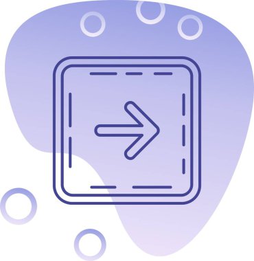 Benzersiz ağ ikonu vektör illüstrasyonu