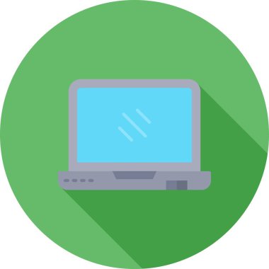 Bilgisayar. Web simgesi basit illüstrasyon