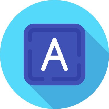 Modern b 'nin vektör illüstrasyonu eksik simgesi