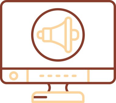 seo modern simgesinin vektör illüstrasyonu