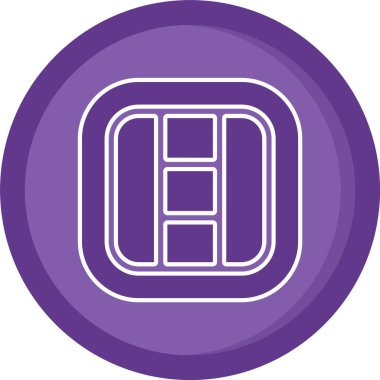 Modern yapı simgesinin vektör illüstrasyonu