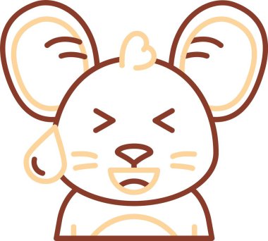 Sevimli beyaz ayı çizgi filmi