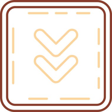 çikolata simge vektör çizim