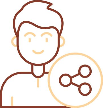 Adam elinde büyüteç simgesi tutuyor.