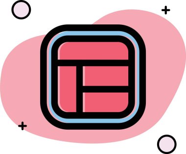 Kişisel ve ticari kullanım için vektör simgesi