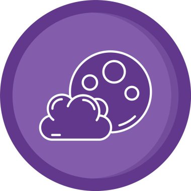 vektör Bulut simgesi illüstrasyonu