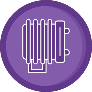 Vektör müzik simgesi illüstrasyonu