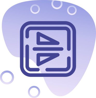 Beyaz arkaplanın mavi ve beyaz arkaplanının vektör çizimi