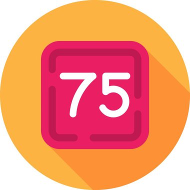 Vektör Takvim Simgesi, illüstrasyon