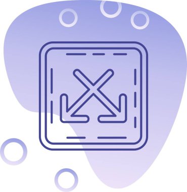 Eşsiz Klima Satır Vektörü Simgesi