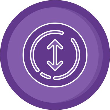 ok simgesi vektör illüstrasyonu