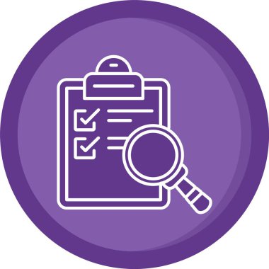 vektör Arama Simgesi illüstrasyonu