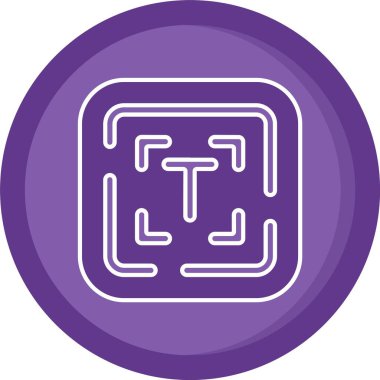 Seo simgesinin vektör illüstrasyonu