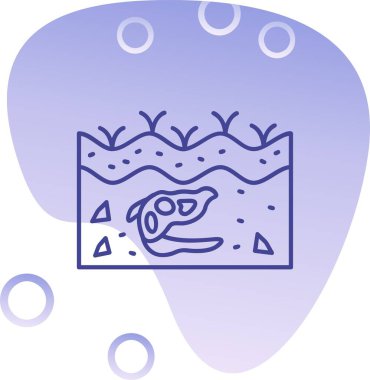 Benzersiz Balık Vektörü Kabartma Simgesi