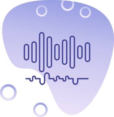 Müzik simgesinin vektör illüstrasyonu