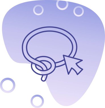 beyin ikonu vektör illüstrasyonu