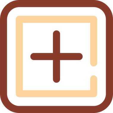 Çapraz simge, vektör çizimi