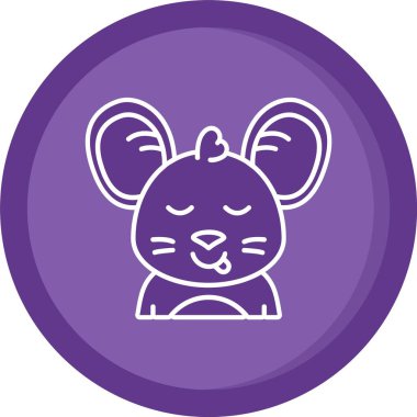 Eşsiz Tavşan Vektör Satırı Simgesi