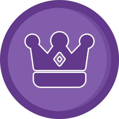 kral taç simgesi, vektör