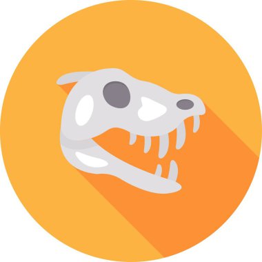 vektör kafatası çizimi