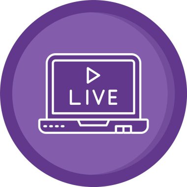 Canlı akışı kutsal kişilerin resmi, vektör çizim