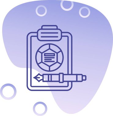 Benzersiz hava balonu vektör çizgisi simgesi