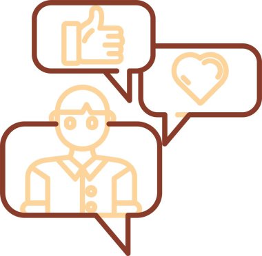 Basit vektör illüstrasyon iş adamları