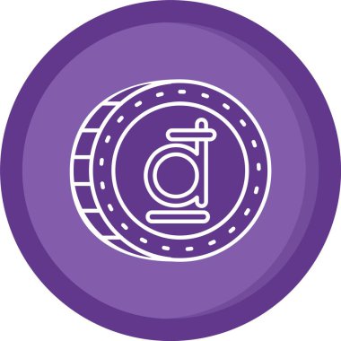 vektör namlusu simgesi