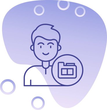 doktor simgesi, vektör illüstrasyonu