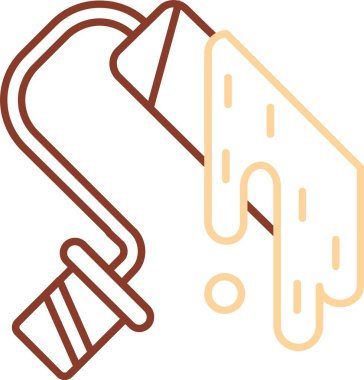 Ahşap sapın vektör çizimi