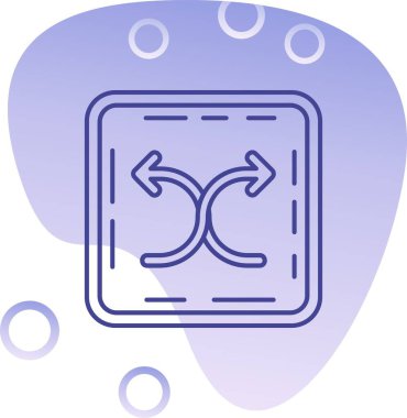 seo modern simgesinin vektör illüstrasyonu