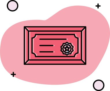 Sevgililer Günü ikonu, vektör, illüstrasyon